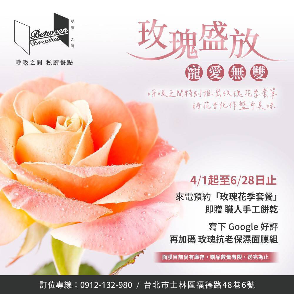 ​【玫瑰盛放・寵愛無雙】